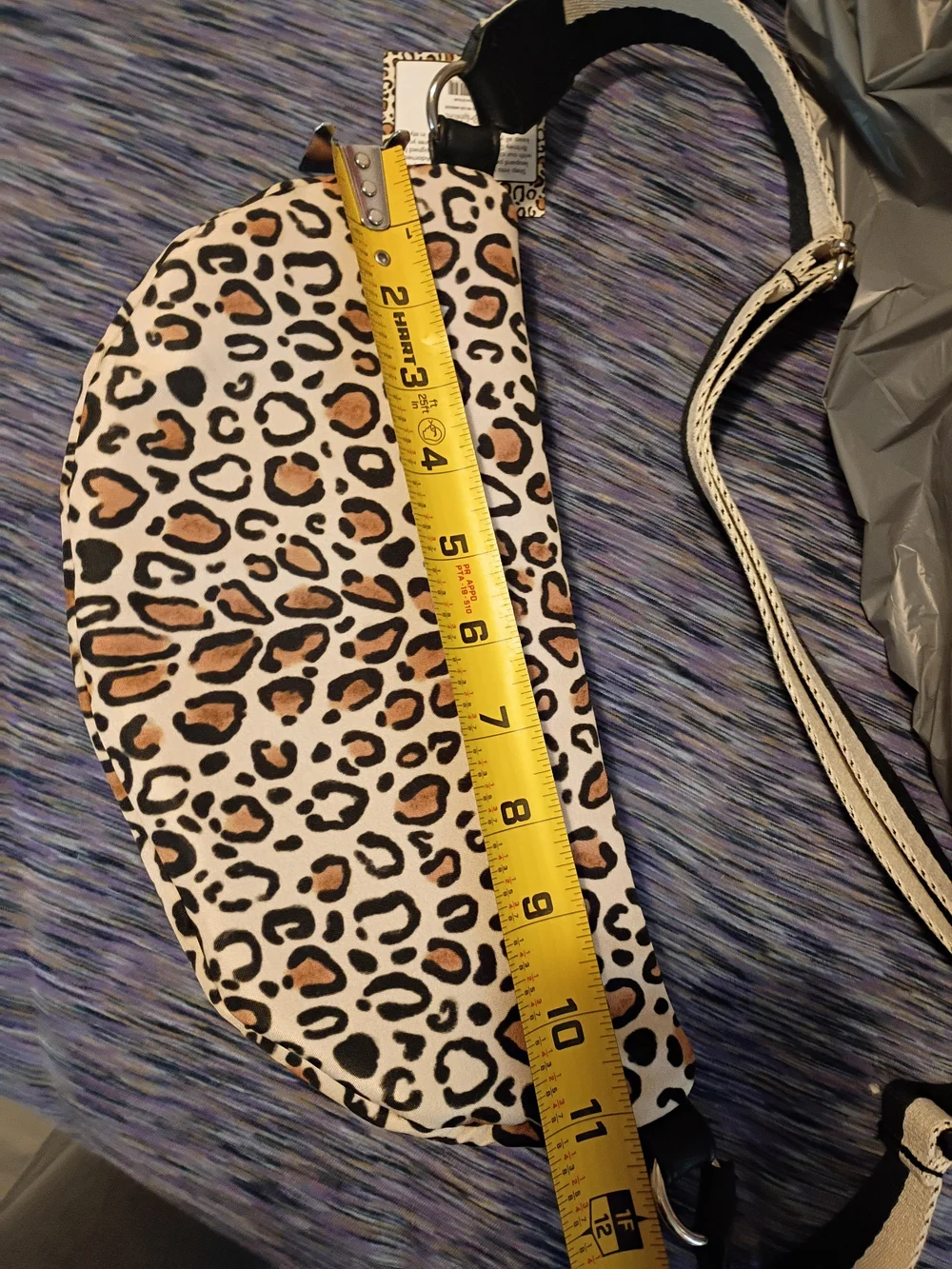 Brighton 'Love' Leopard Print Belt Bag - Beige/Cheetah